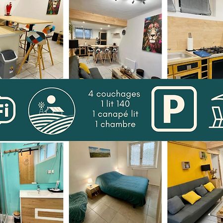 Studio 40M2 Plein Pied Avec Parking Jussac Zewnętrze zdjęcie