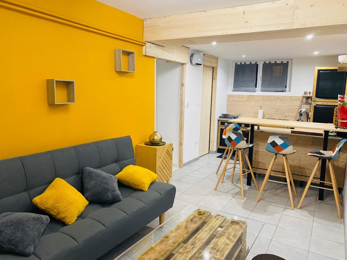 Studio 40M2 Plein Pied Avec Parking Jussac Zewnętrze zdjęcie
